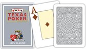 Modiano poker speelkaarten grijs 2 index