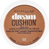 Maybelline Dream Cushion On-The-Go Liquid Foundation - 55 Caramel