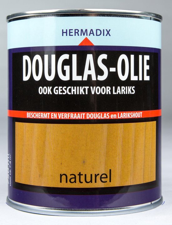 Hermadix Douglas Olie - Naturel - 0,75 liter - Hermadix