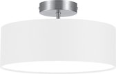 LED Plafondlamp - Plafondverlichting - Trion Hotia - E14 Fitting - 2-lichts - Rond - Mat Wit - Aluminium - BSE