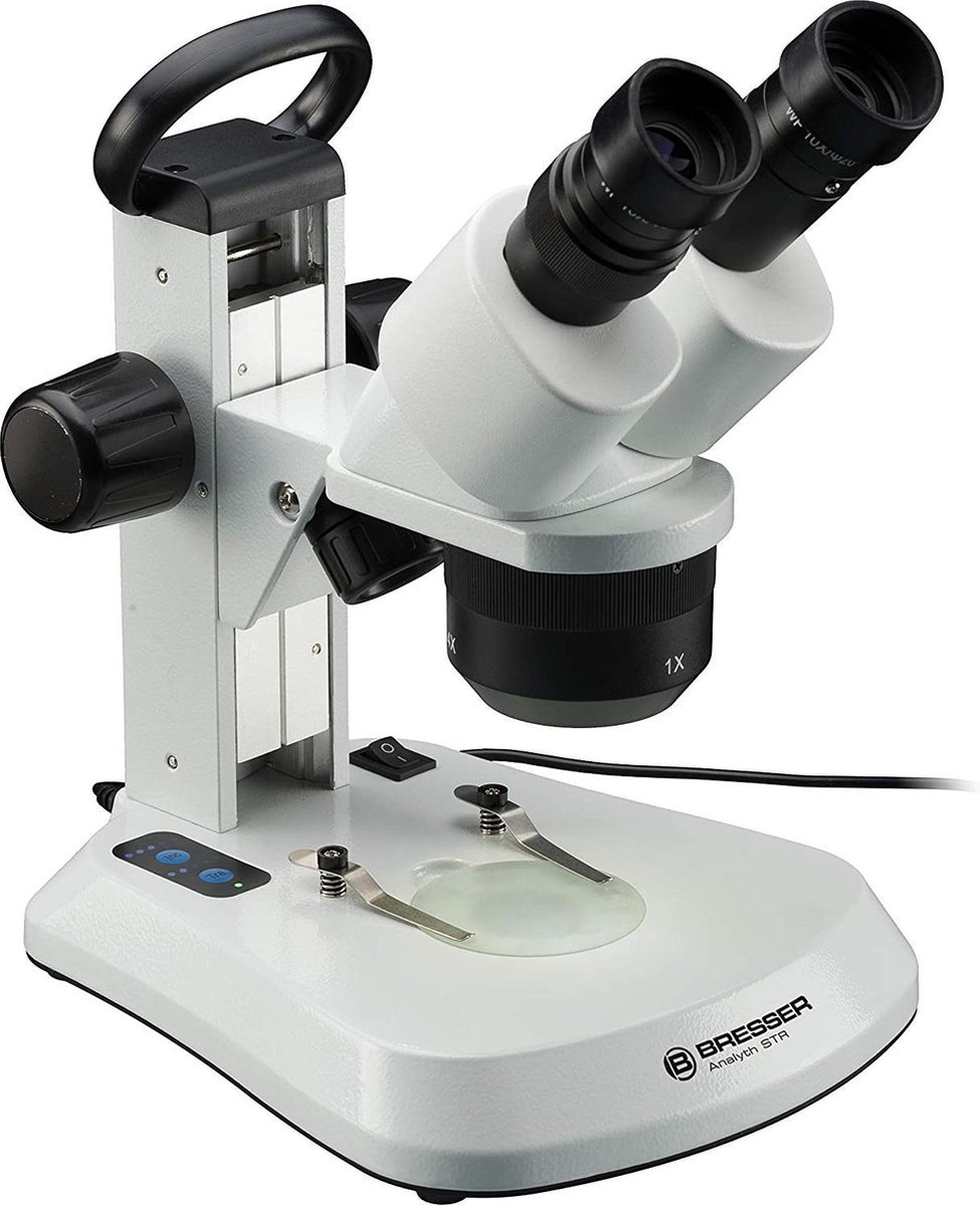 Bresser Microscoop - Analyth STR 10x tot 40x Vergroting - Op- en Doorzichtmicroscoop