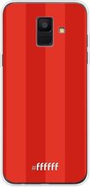 Samsung Galaxy A6 (2018) Hoesje Transparant TPU Case - FC Twente #ffffff