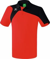 Erima Club 1900 2.0 Polo Rood-Zwart Maat 2XL