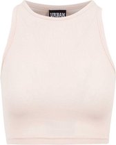 Urban Classics Crop top -L- Rib Roze