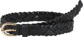 Pcavery Leather Braided Slim Belt Noos 17077740 Black