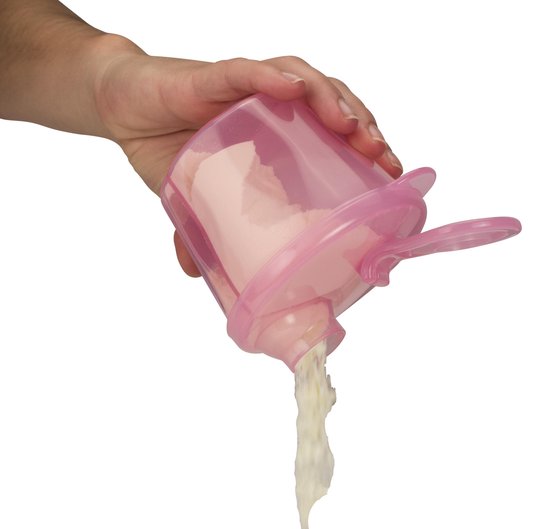 Dr. Brown's Melkpoeder Dispenser - Voor 3 voedingen - Roze van Dr. Brown's — afbeelding 3