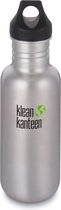 Klean Kanteen Classic Drinkfles Loopcap - brushed stainless - 532 ml