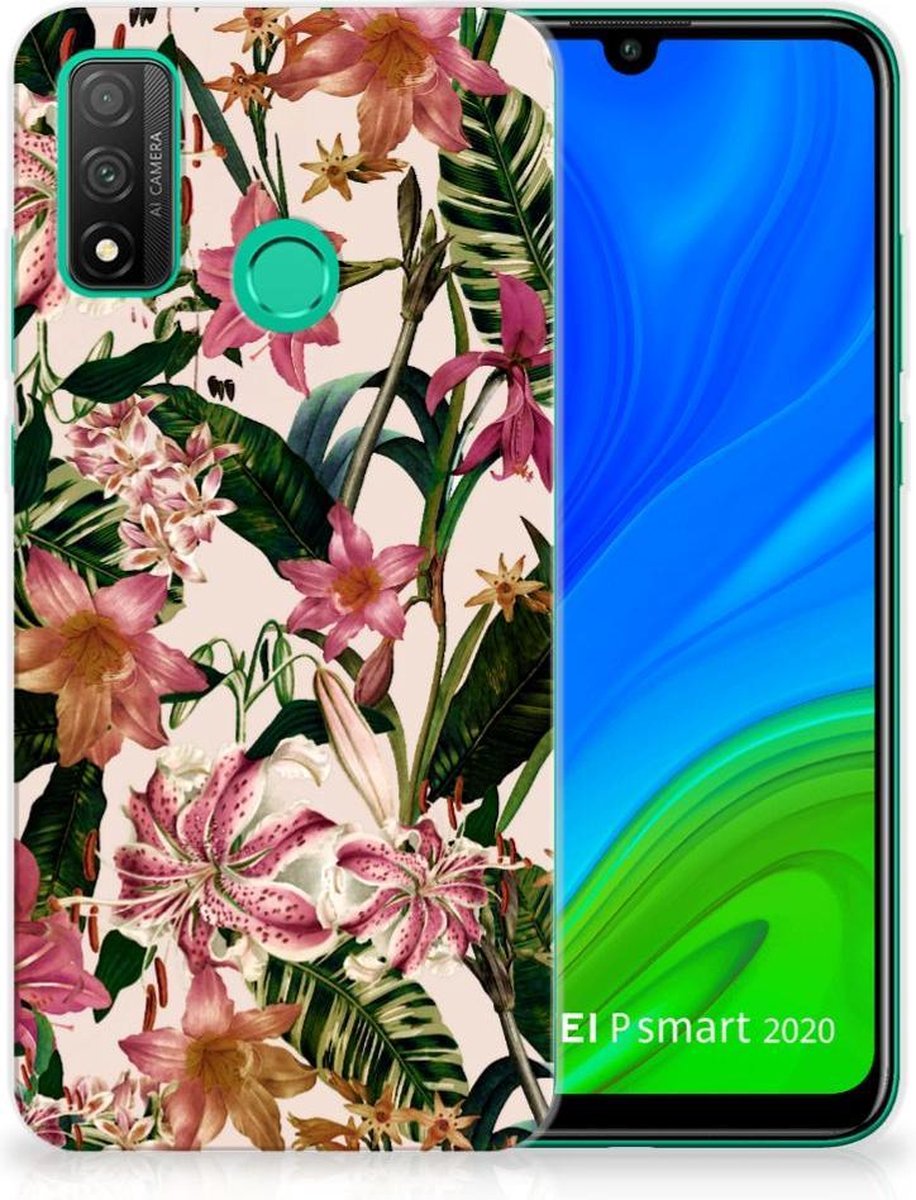 Huawei P Smart 2020 TPU Case Flowers