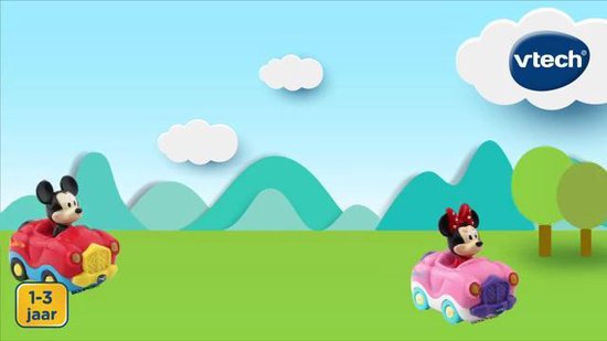 VTech Toet Auto's Donald Duck Interactief Babyspeelgoed | bol.com