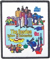 The Beatles Patch Yellow Submarine Movie Poster Multicolours