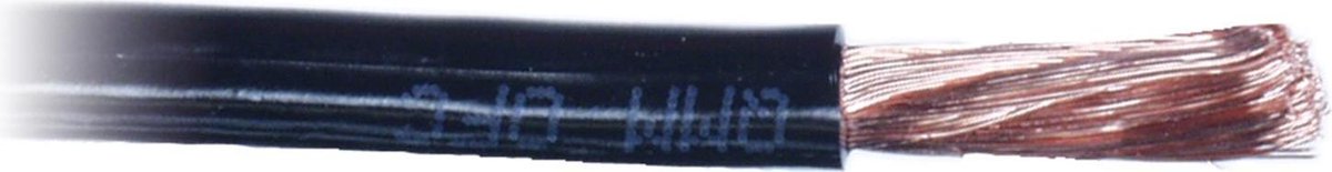 Voedingskabel 6,00 mm² zwart 100 Meter