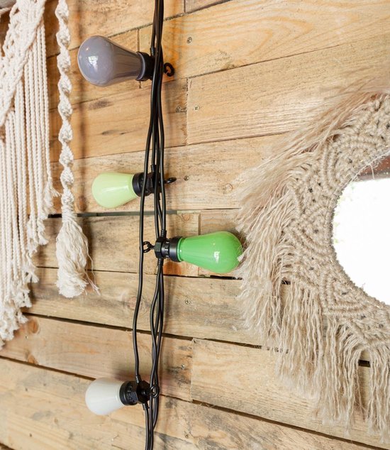 LEDR buiten feestverlichting groen Outdoor Patio Lichtslinger Green