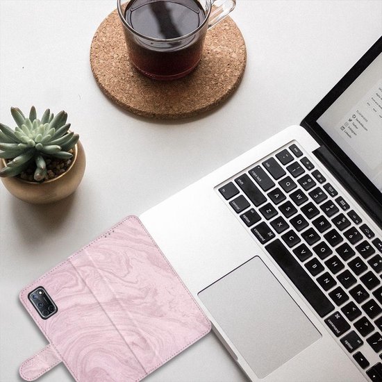 Coque OPPO A72 | OPPO A52 Coque pour Rose Marble