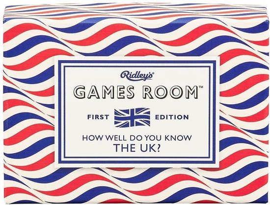 Afbeelding van het spel Ridley's Games Quiz Games Room: Uk 140-delig (en)