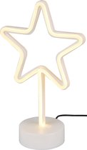 LED Tafellamp - Tafelverlichting - Trion Smilo - 1W - Rond - Mat Wit - Kunststof - BSE