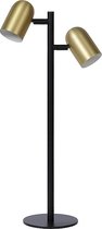 Atmooz - Tafellamp Jade - Slaapkamer / Woonkamer - Voor binnen - Industrieel - Zwart en Goud - Hoogte = 53cm - Metaal