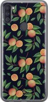 Samsung A11 hoesje siliconen - Fruit / Sinaasappel | Samsung Galaxy A11 case | multi | TPU backcover transparant