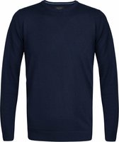 Profuomo - Pullover O-Hals Navy - S - Regular-fit