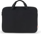 BaseXX D31787 laptop Sleeve Plus 15-15.6" - notebookhoes gemaakt van robuust PU-schuim voor betrouwbare bescherming, zwart