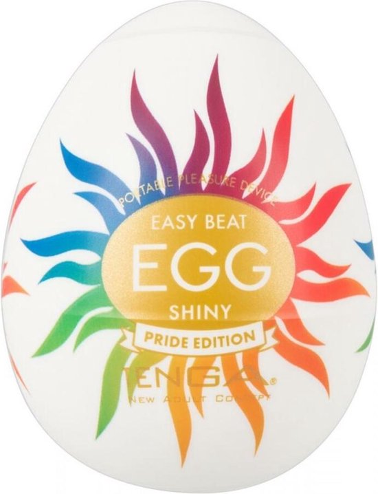 Tenga Egg Masturbator Shiny Pride Edition