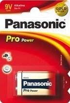 Panasonic 9V Batterij MN1604 1stuk(s) 9V 0.17Ah 5410853024323