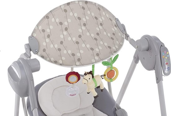 Chicco Polly Swing Up schommelstoel - Silver - Chicco