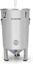 KKlarstein Gärkeller fermentatieketel 30 liter waterslot thermometer 304-rvs