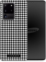 Lushery Hard Case voor Samsung Galaxy S20 Ultra - Pied de Poule Party