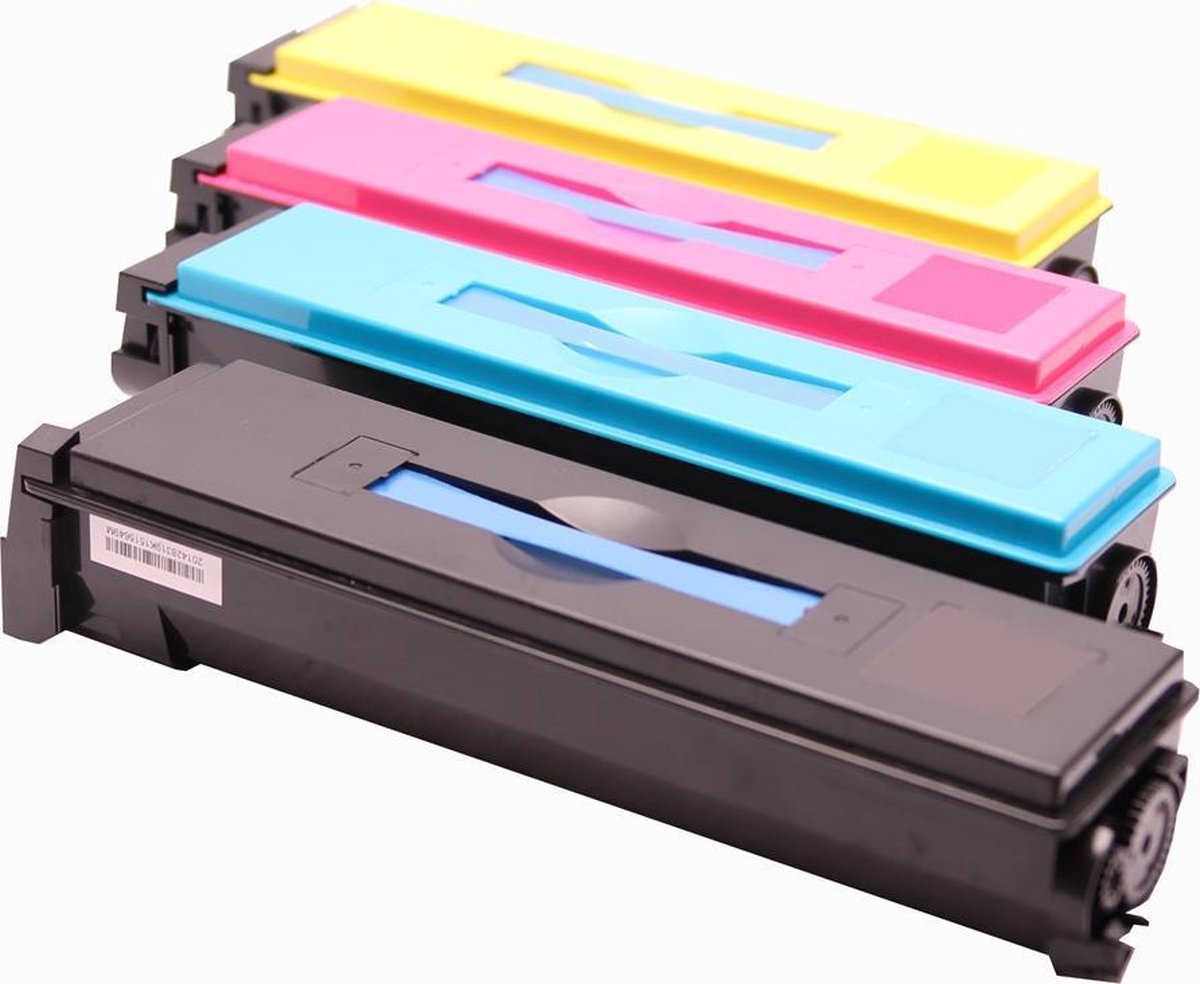 Print-Equipment Toner cartridge / Alternatief voordeel pakket Kyocera TK540 zwart, rood, geel, blauw | KYOCERA FS-C5100DN
