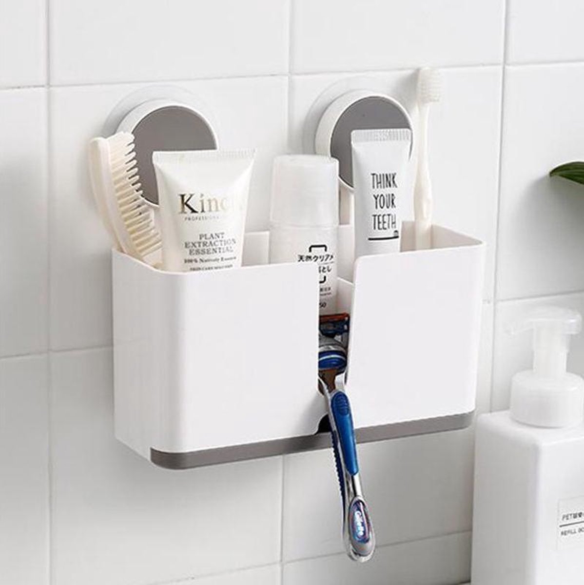 Support De Séchage Pour Couteaux De Cuisine – Porte-couteaux Mural Sans Perçage – Acier Et PP