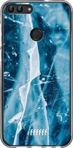 Huawei P Smart (2018) Hoesje Transparant TPU Case - Cracked Ice #ffffff