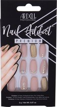 False nails Ardell Nail Addict Nude Jeweled (24 pcs)