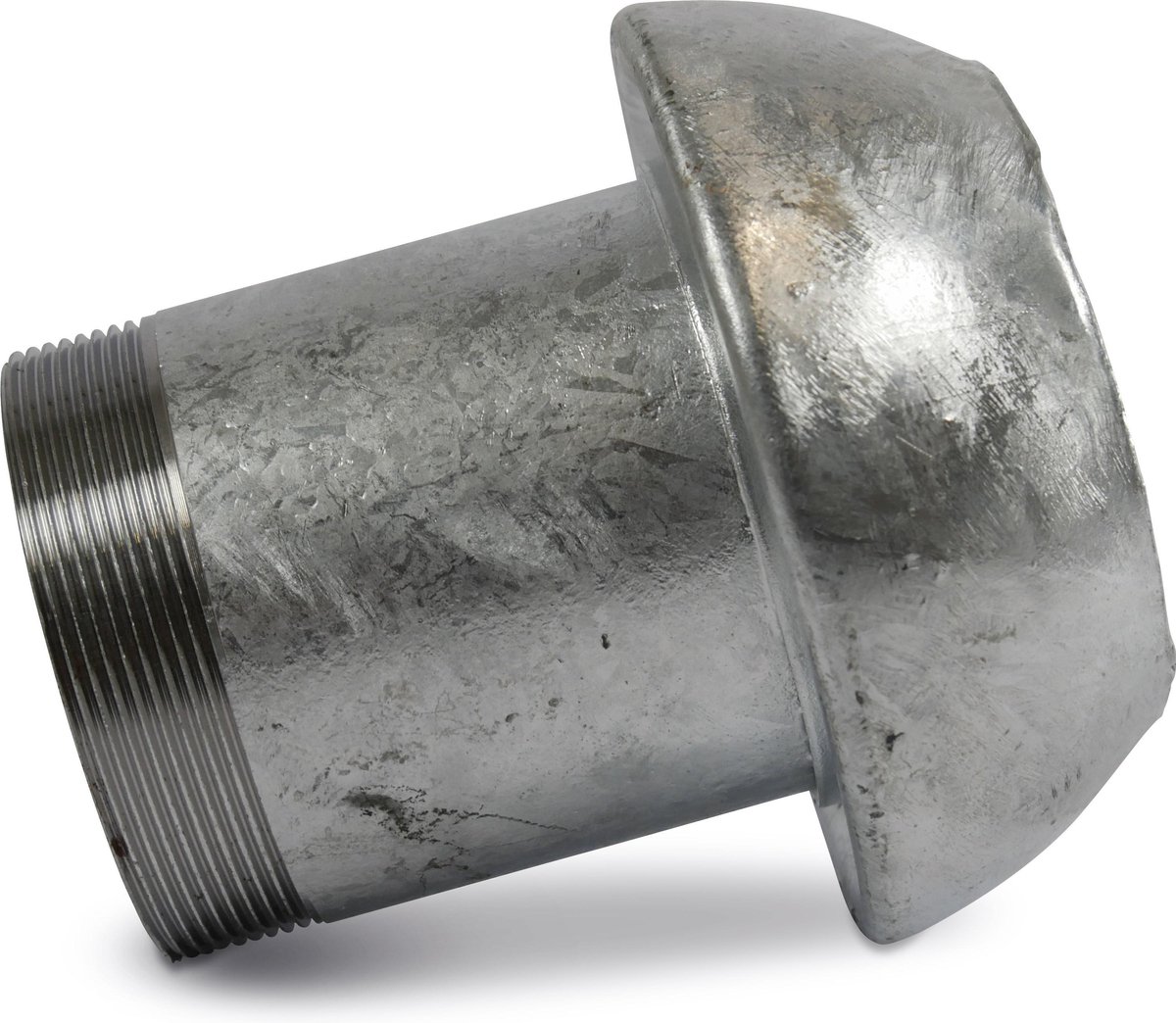 Snelkoppeling staal gegalvaniseerd 159 mm x 152 mm M-deel Perrot x slangtule type Perrot