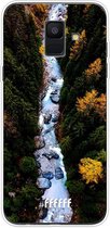 Samsung Galaxy A6 (2018) Hoesje Transparant TPU Case - Forest River #ffffff