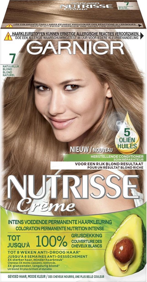 Garnier Nutrisse 70 Natuurlijk Blond - Haarverf | bol.com