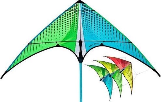 Prism Stacker-kite Neutrino 100 Cm Nylon/carbon Groen/blauw
