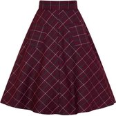 Dancing Days Rok -S- Maddy Bordeaux rood