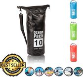 Decopatent® Waterdichte Tas - Dry bag - 10L - Ocean Pack - Dry Sack - Survival Outdoor Rugzak - Drybags - Boottas - Zeiltas -Zwart