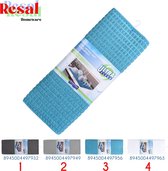 Resal Homeware Microfezel Afdruipmat 40 x 48 cm - Grijs Nr.1