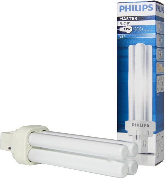 Philips PLC 13W - 827 2 broches