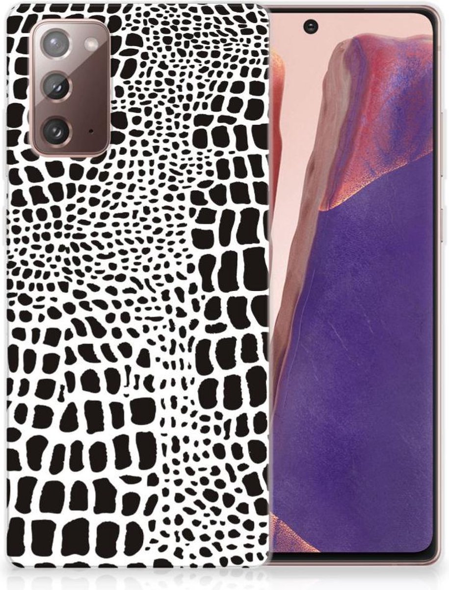 Samsung Note 20 TPU Hoesje Slangenprint