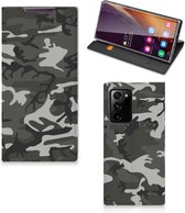 Telefoon Hoesje Cadeau voor hem Geschikt voor Samsung Galaxy Note 20 Ultra Telefoontasje Army Light