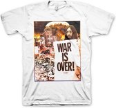 John Lennon Heren Tshirt -M- War Is Over Wit
