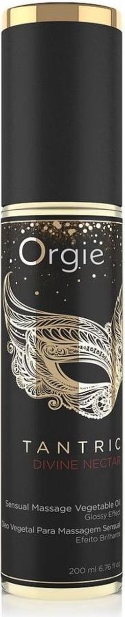 Goedkoopste Orgie - Tantric Sensuele Massage Olie Fruity Floral Divine Nectar 200 ml