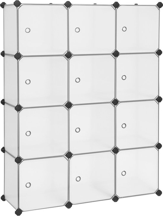 StorageWorks Opvouwbare schoenopbergdoos voor maximaal 16 paar