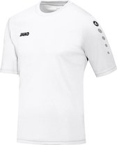 Jako Team SS T-shirt Heren Sportshirt performance - Maat M  - Mannen - wit