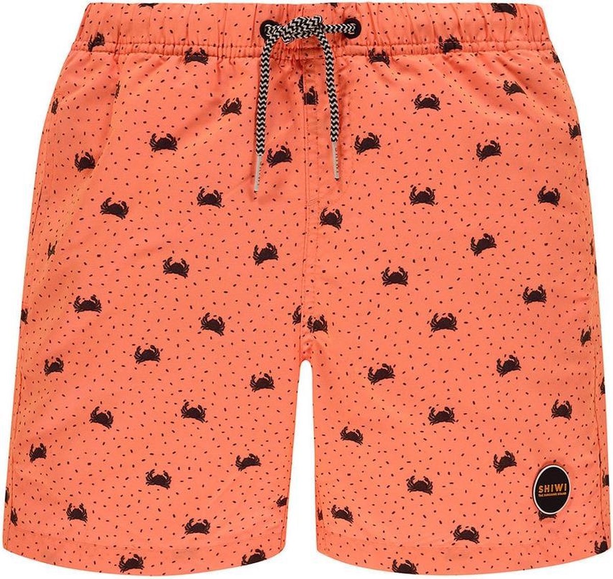 Shiwi Crabby Zwemshort - Shorts - oranje - 128 | bol.com