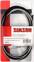 Simson Remkabel Shimano Rollerbrake RVS Zwart