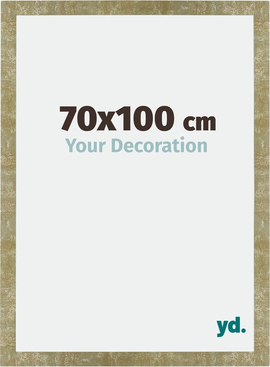 Cadre Photo Mura Your Decoration - 70x100cm - Or Antique