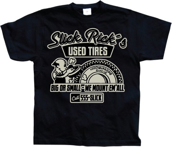 Slick Rick�s Used Tires - Small - Zwart